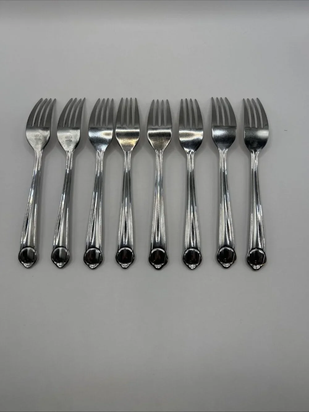 Mikasa CLASSICO SATIN Dinner Forks (Set of 8) Gerald Patrick 18/8 Korea 8 1/8